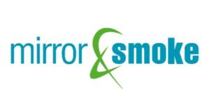 Mirror and Smoke logo color big flat